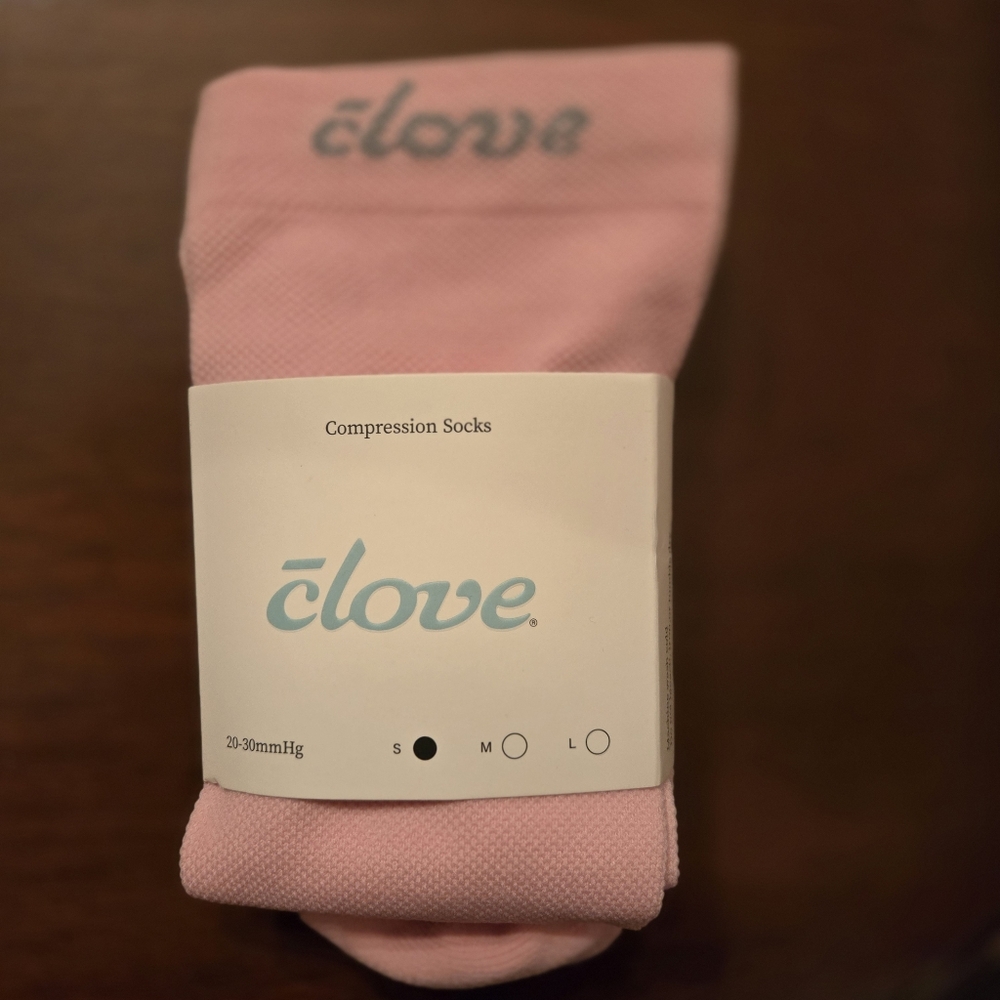 Clove Pink Compression Socks